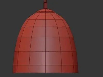 MODERN CEILING LIGHT TRAFFORD 3D model