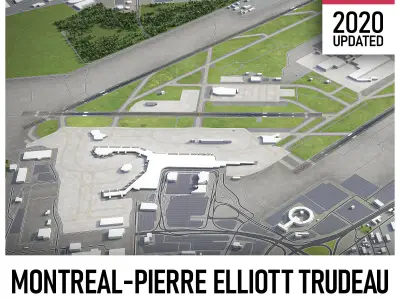 Montreal and Ottawa 3D Model Pack