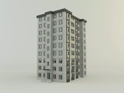 model houses 66 3D model