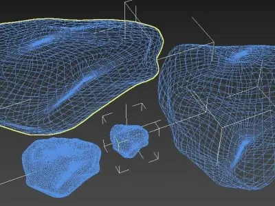 Stone Pack Free low-poly 3D model