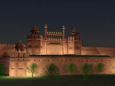 Redfort 3D model