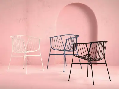 Jeanette Chair 3D model