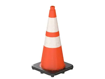 Traffic Cone Free low-poly 3D model from CGTrader