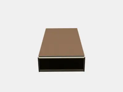 PAX Wardrobe frame 18 Low-poly 3D model