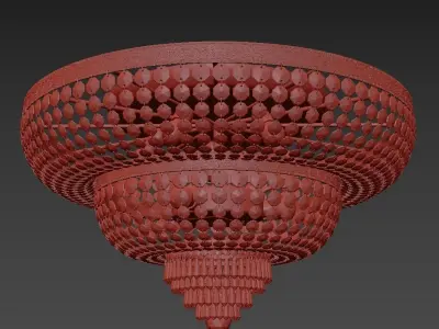  Chandelier Santa E 1 8 80 600 G 3D model