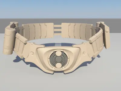 Batman Belt 3D model