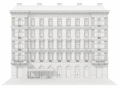 Building Vienna 01 3D model