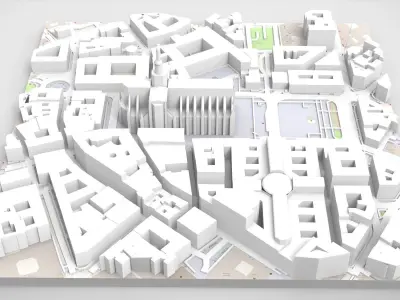 Milan Cathedral Italy 3D model