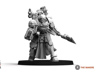 Daughters of War - War Mistress Constantia 3D print model