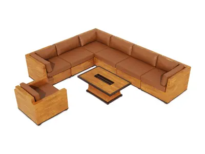 Fancy Sofa 3D model