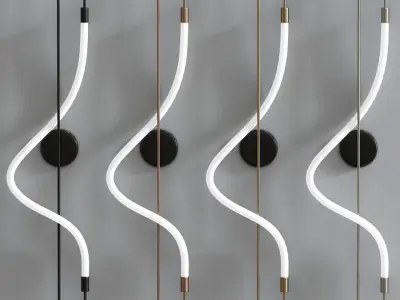 Luke Lamp Co Wall Sconce 3D model