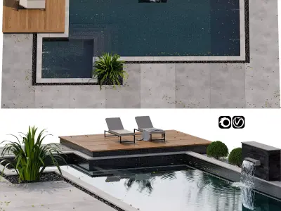 Pool 06 3D model