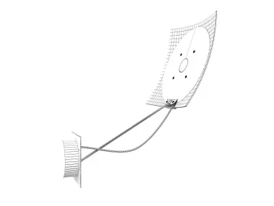 18x18 Single Wall Lamp 3D model