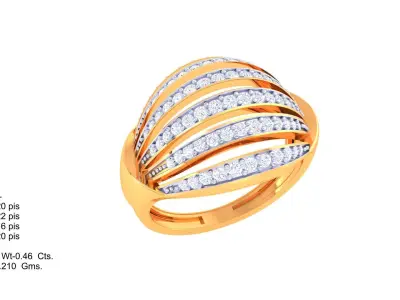 Women Ring MTL 3dm STL OBJ FBX Details 3D print model 3