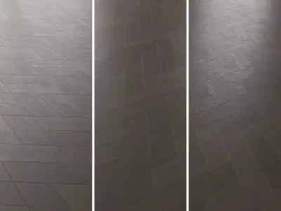 Parquet Oak Brooklyn Brushed set 5 3D model