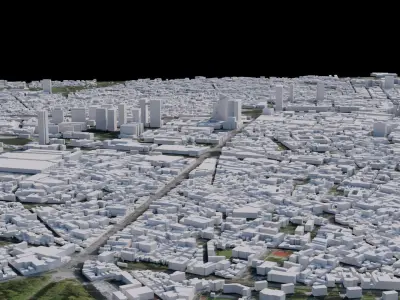 Bruxelles - Belgium 3D model