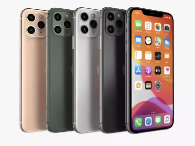 Apple iPhone 11 Pro All Color   3D model