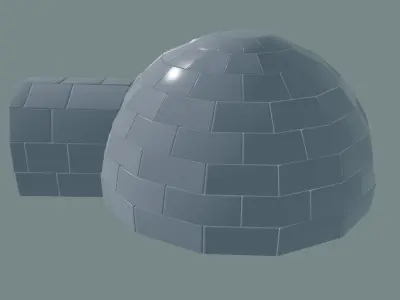 Igloo 3D model