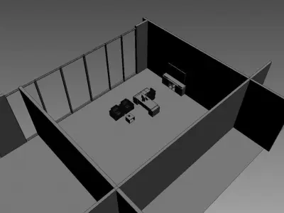 manager Office md199 19  3D model