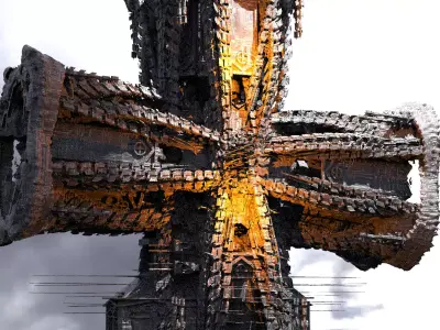 Fusion Core Tower 2  3D model