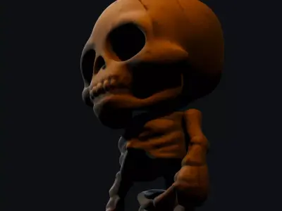 Baby Skull 3D model