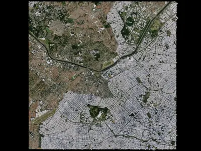 Sao Paulo - Brazil 3D model