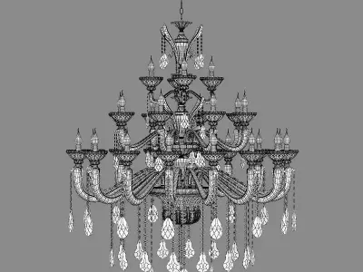 698282 Alzata Osgona Chandelier 3D model