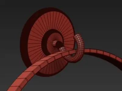 CARRIE LED LAMP 3D model