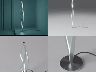 In the Wind Floor Lamp by NEMO 3D model
