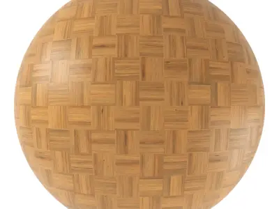 Parquet - Laminate - Wooden floor 3D model 8