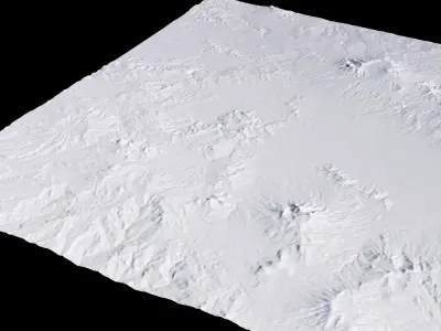 Bandung Indonesia City Landscape 3D Model 3D model