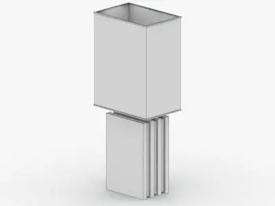 1399 - Table Lamp Low-poly 3D model