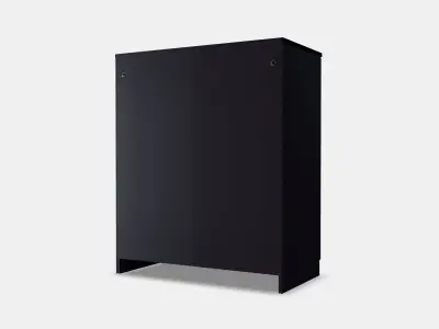BRIMNES Cabinet with doors 1 Low-poly 3D model