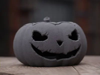 Amazing Pumpkin 012 3D print model