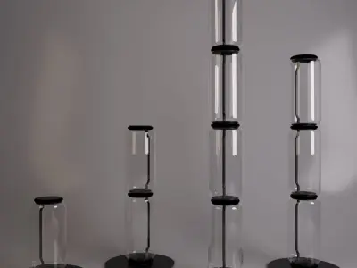 Flos - Noctambule Floor Cylinder 3D model