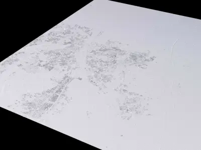 Ghaziabad India City Landscape 3D Model 3D model