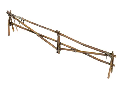 Medieval Fence 3D print model