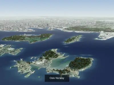 European City Collection 1 3D Model Pack