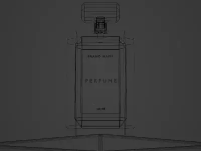 PERFUME MODELING AND LIGHTING SET 3D model 3D model