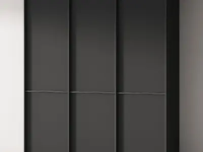 261 cabinet furniture 11 modular wardrobe cupboard 07 3D model