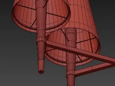 Jonathan Adler Ventana Chandelier 3D model