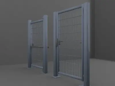 Outdoor Gate 3D model
