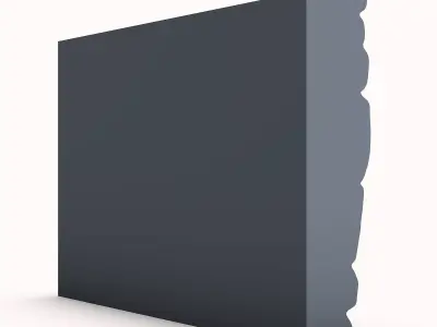 Architectural Stone Barrier Module 3D print model purchase