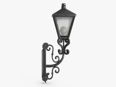 Street Light v3 Low-poly 3D model
