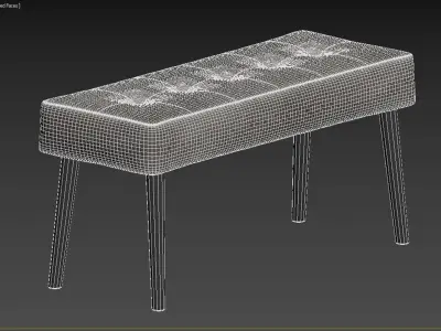 bench Glory 3D model