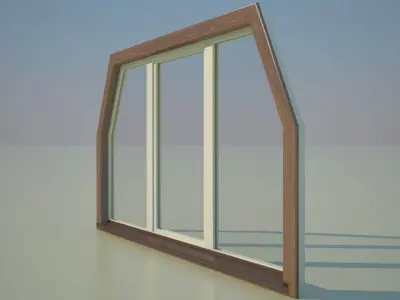 Window 3 outer 3D model