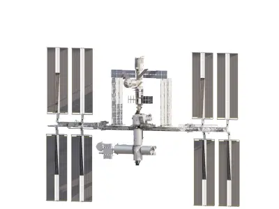 International Space Station ISS 3D model