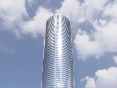 Parametric Building 1b11 3D model
