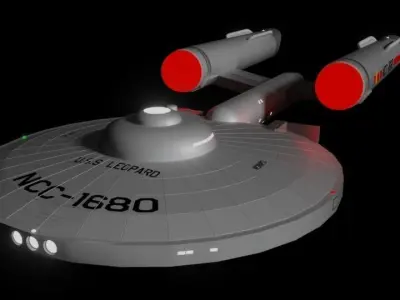 Leopard Class Corvette 3D model