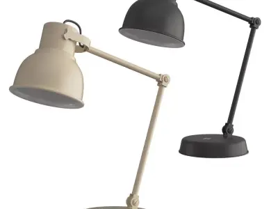HEKTAR desk lamp ikea 3D model